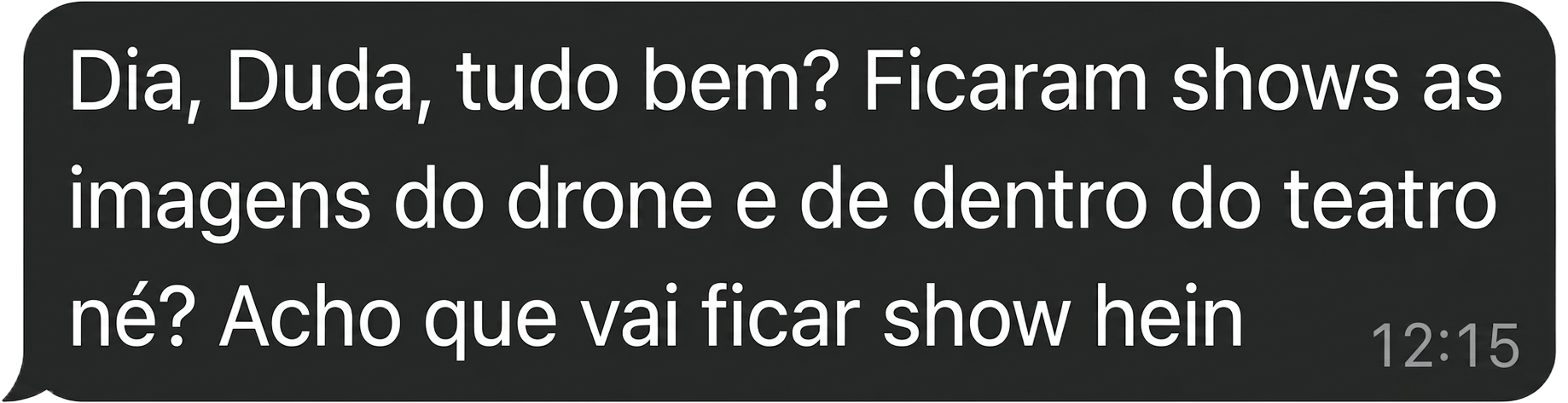 Depoimento de cliente no WhatsApp 2